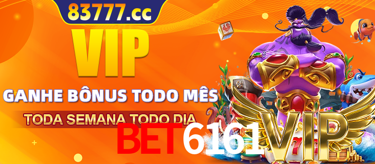 Banner promocional do bet6161 oferecendo 100% de recompensas adicionais contínuas para quem fizer o login diário (Daily sign-in), com um mascote de coelho.